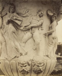 Részlet egy versailles-i vázáról, 1906 alkotó: Eugène Atget