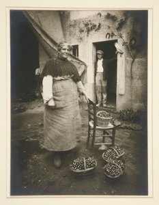 Verrieres-i nő alkotó: Eugène Atget
