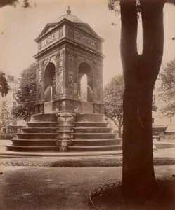 Fontaine des Innocents a Régi Párizs művészete című sorozatból alkotó: Eugène Atget