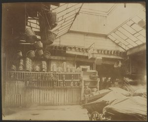 Hôtellerie du Heaume, 5 Rue Pirouette (1°) alkotó: Eugène Atget