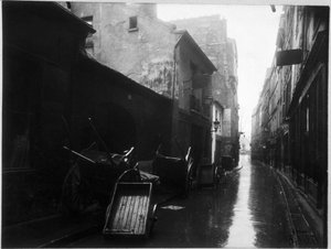 La rue de Bievre – fényképezte: Eugene Atget alkotó: Eugène Atget