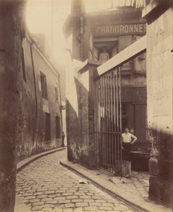 Fémművesbolt, Réunion átjáró alkotó: Eugène Atget