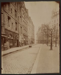 Place Dauphine alkotó: Eugène Atget