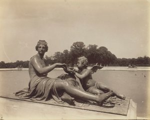 Versailles, Park sarka, 1901. alkotó: Eugène Atget