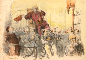 Ambroise Thomas - Szentivánéji álom - Charles Battaille mint Falstaff (igazítva) alkotó: Eugene Battaille