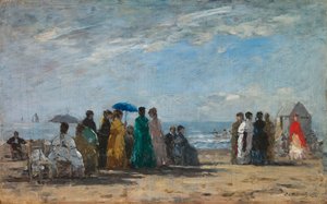 A Trouville-i strand