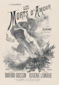 A szerelem halottja, kb. 1885. alkotó: Eugène Carrière