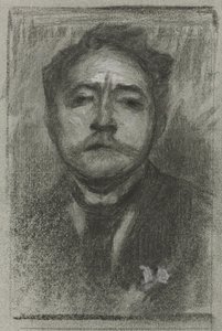 Jean Ajalbert portréja, c. 1893. alkotó: Eugène Carrière