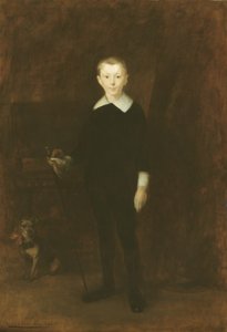 Egy fiú portréja, 1886. alkotó: Eugène Carrière