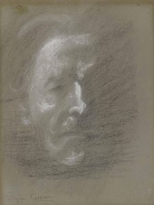 Önarckép. alkotó: Eugène Carrière