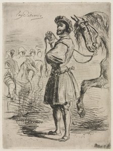 Egy Úr I. Ferenc idejében alkotó: Eugène Delacroix