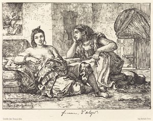 Algír nők, 1833.