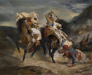 A Giaour és Hassan harca, 1826.