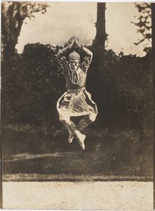 Vaslav Nijinsky Siamoise tánca a Ballet Les Orientalesben alkotó: Eugène Druet