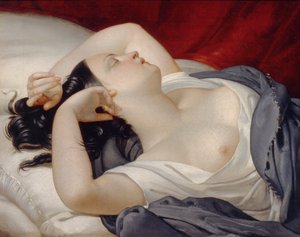 Sleeping Italian Woman, 1840s