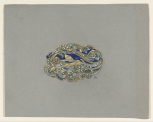 Design egy bross alkotó: Eugene Grasset