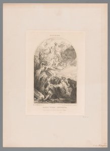 Hemelvaart van Maria Maria virgo assumpta (cím a tárgyon) alkotó: Eugène Van Maldeghem