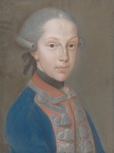 Egyenruhás fiatal férfi portréja alkotó: European 18th Century