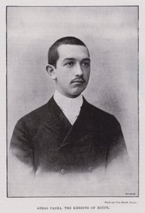 Abbász pasa, egyiptomi Khedive (f/w fotó) alkotó: European Photographer