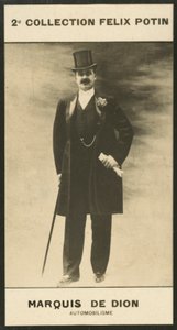 Albert-Jules-Felix-Philippe Marquis De Dion, Motorozás alkotó: European Photographer
