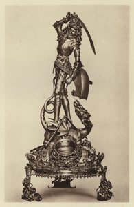 Berlin, Kunstgewerbemuseum, Szent György ereklyetartó (f/w fotó) alkotó: European Photographer