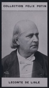 Charles Leconte De Lisle (1818-1894) (f/w fotó) alkotó: European Photographer