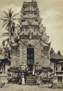 Holland India, Templom, Bali (f/w fotó) alkotó: European Photographer