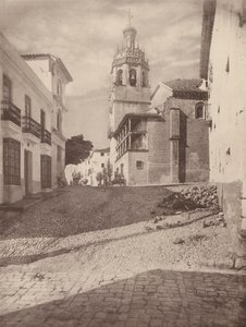 Eglise Santa Maria la Mayor, A Ronda (fekete-fehér fotó) alkotó: European Photographer