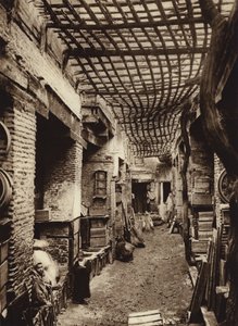 Fez, ácsok bazárja (fekete-fehér fotó) alkotó: European Photographer