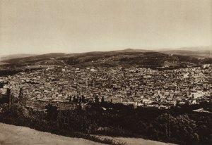 Fez, általános nézet (fekete-fehér fénykép) alkotó: European Photographer