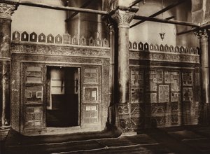 Kairuan, Királyi doboz a Nagy Mecsetben (f/w fotó) alkotó: European Photographer