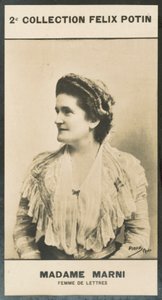 Madame Jeanne Marni, a levelek nője alkotó: European Photographer