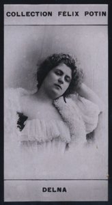 Marie Delna (1875) (f/w fotó) alkotó: European Photographer