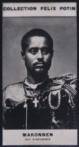 Ras Makonnen (1844) (f/w fotó) alkotó: European Photographer