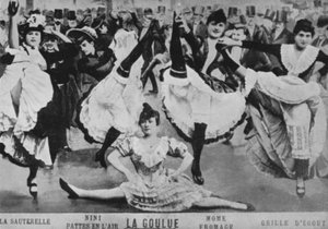 The Quadrille, Moulin Rouge (f/w fotó) alkotó: European Photographer