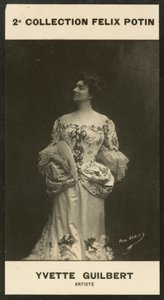 Yvette Guilbert, művész alkotó: European Photographer