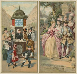 A Veloutine Charles Fay rizspor hirdetése alkotó: European School