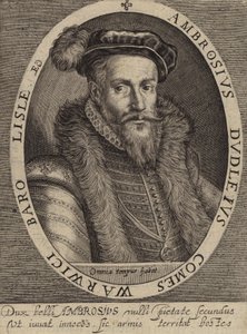Ambrose Dudley, Warwick 3. grófja (metszet) alkotó: European School