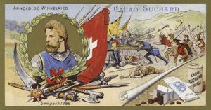 Arnold von Winkelried és a sempachi csata, Svájc, 1386 alkotó: European School