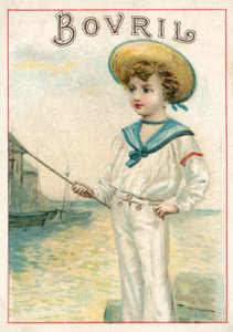 Fiú matrózruhában (chromolitho) alkotó: European School