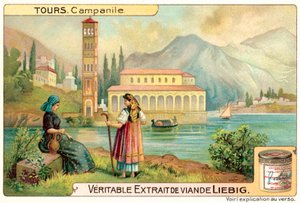 Campanile (chromolitho) alkotó: European School
