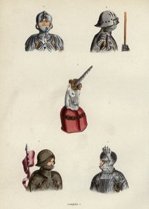 Casques (színes metszet) alkotó: European School