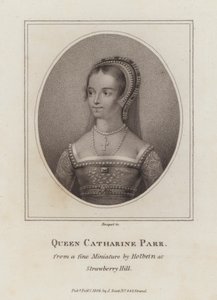 Catherine Parr, VIII. Henrik király hatodik felesége (metszet) alkotó: European School