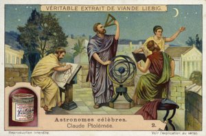 Claudius Ptolemaiosz, görög-római csillagász, matematikus és geográfus alkotó: European School