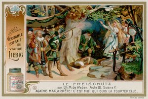 A Freischutz: Max lelövi Agathét alkotó: European School