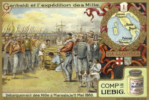 Ezrek kiszállása, Marsala, Szicília, 1860. május 11 alkotó: European School