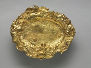 Dish, Anglia vagy Németország, 1725-1750 körül alkotó: European School