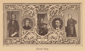 Edvard Grieg, norvég zeneszerző (metszet) alkotó: European School