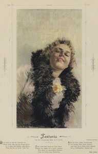 Fantasia (színes metszet) alkotó: European School