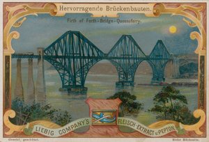 Forth híd Firth of Forth felett, Skócia alkotó: European School